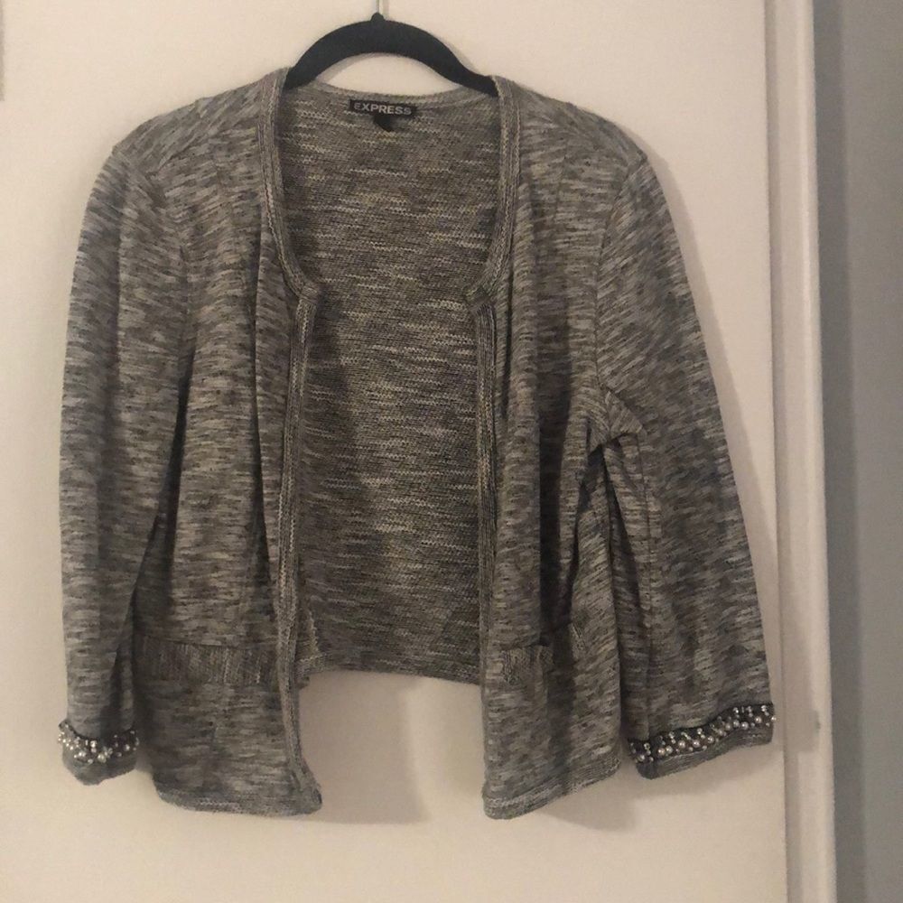 Express sweater cardigan